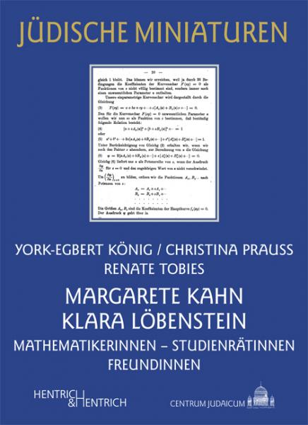 M. Kahn, K.Loebenstein; Mathematikerinnen - Studienraetinnen - Freundinnen