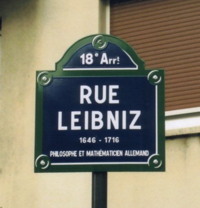 Strassenschild in Paris