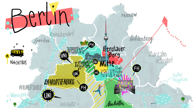 Studentenatlas Berlin