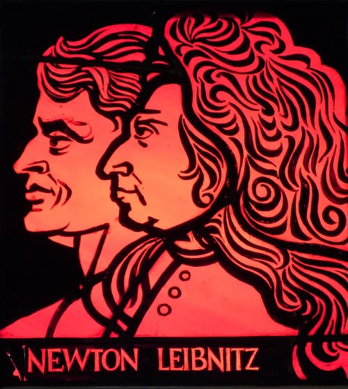 Gottfried Wilhelm Leibniz, Isaac Newton