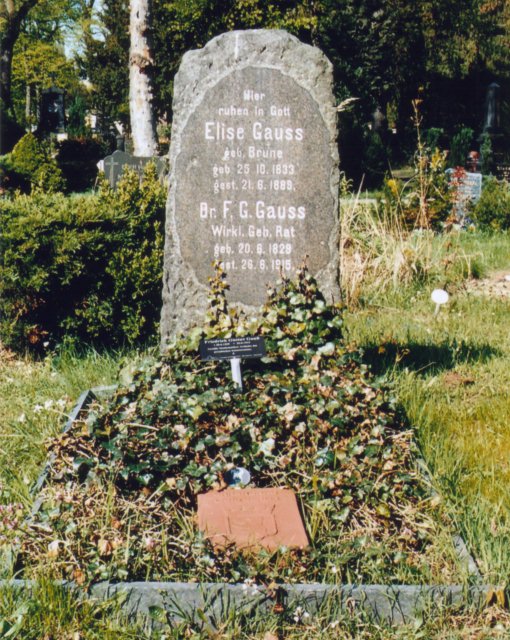 Grab von Friedrich Gustav Gauß