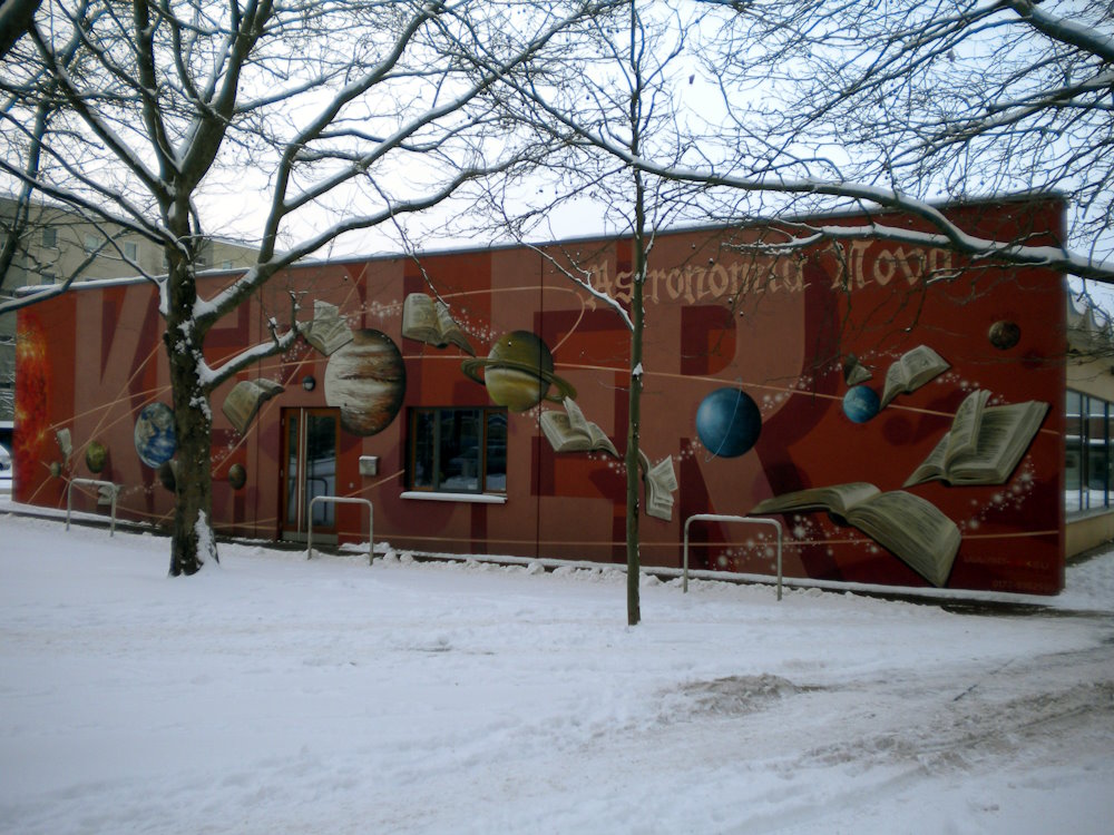 Grafitto fuer Johannes Kepler