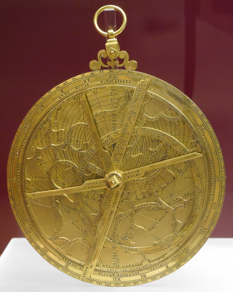 Astrolabium aus dem Kunstschrank