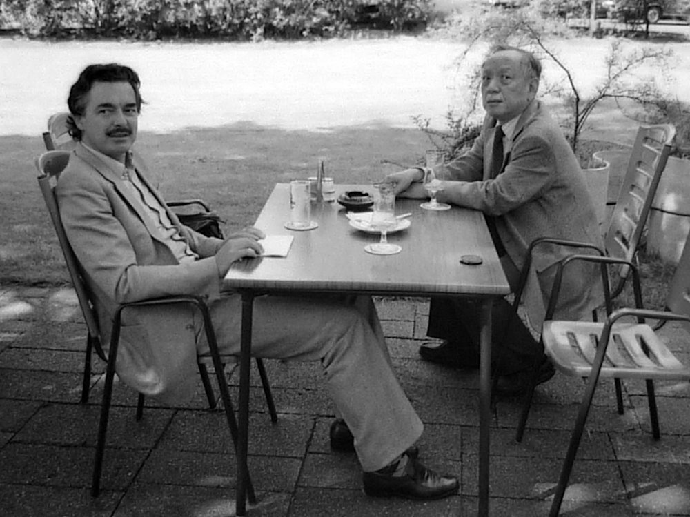 Udo Simon mit Shiing-Shen Chern